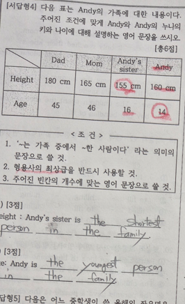 [정관영어학원] 고민이라면? 실제 영어시험으로 본 초등영어 준비 본문 이미지