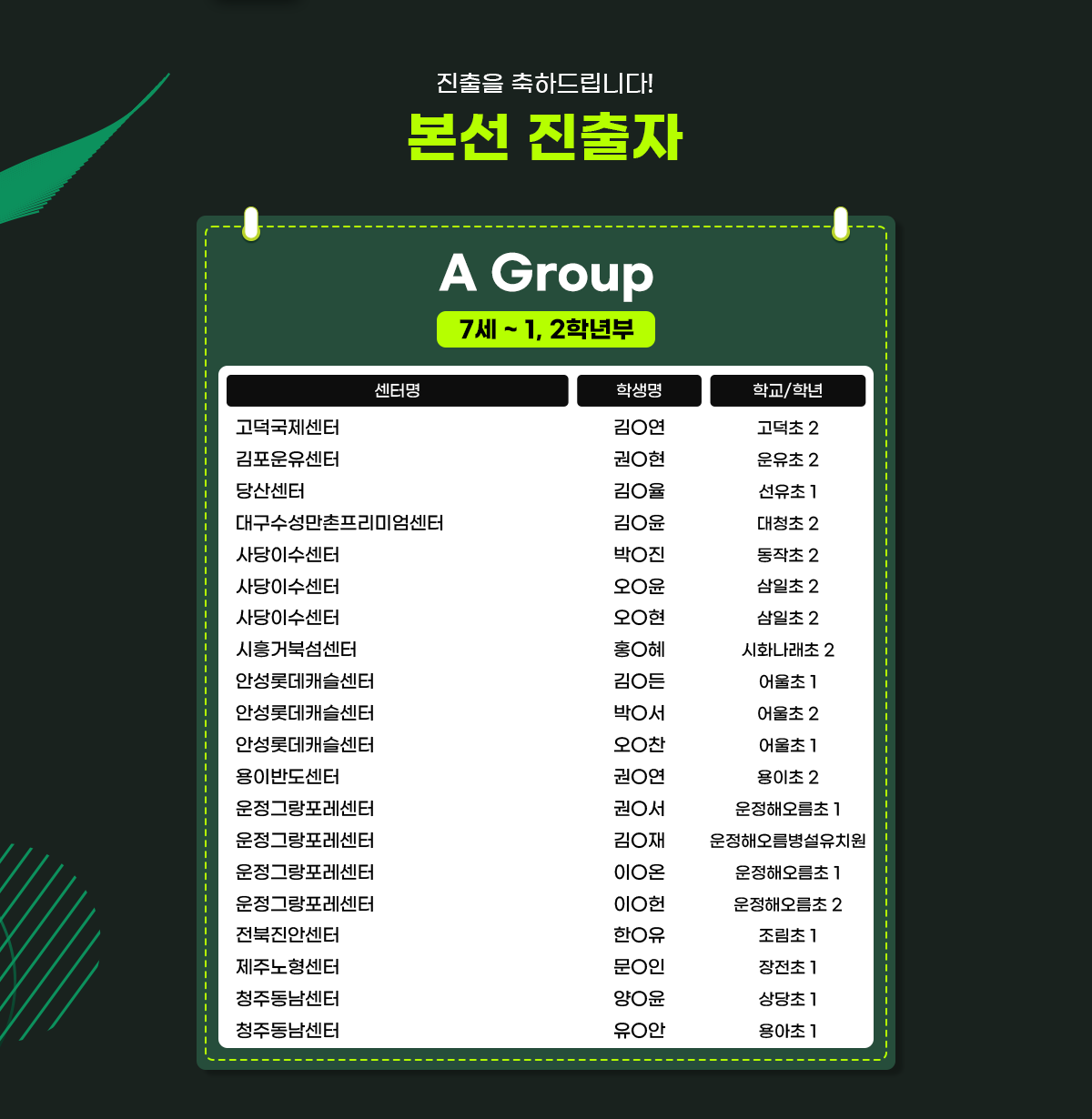 제10회 공터 전국 스피치 콘테스트 진출자 발표 m1